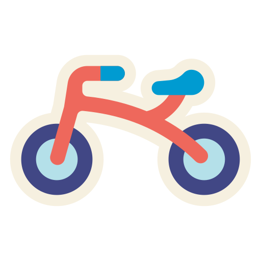 균형자전거 무료 아이콘