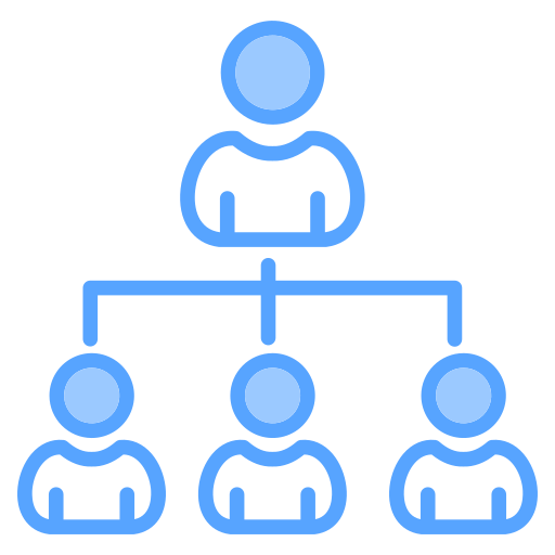 Organization structure - Free networking icons