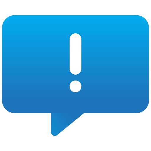 Warning free icon