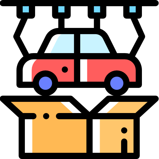 producción icono gratis