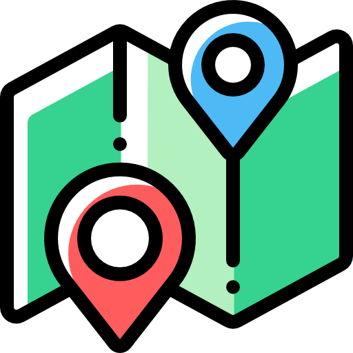 mapa icono gratis