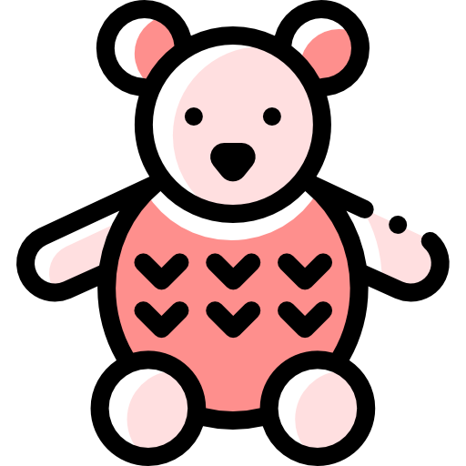 oso de peluche icono gratis