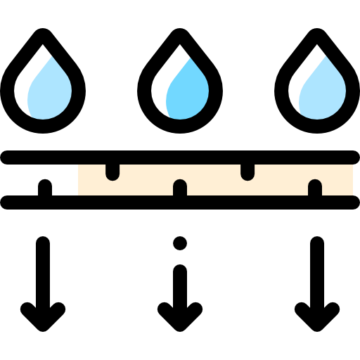 impermeable icono gratis