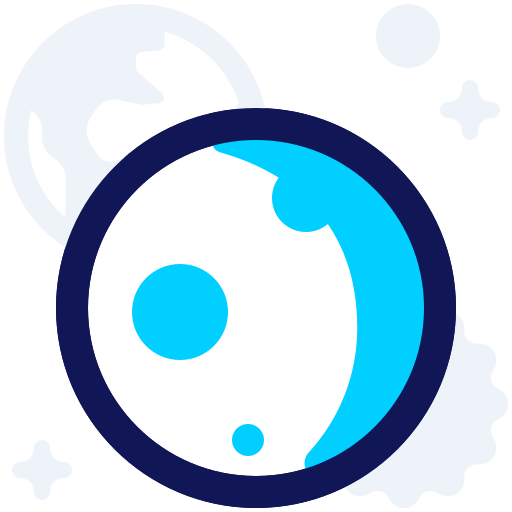 luna icono gratis