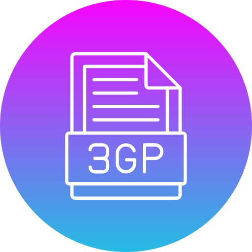 3gp icono gratis