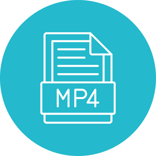 mp4 icono gratis