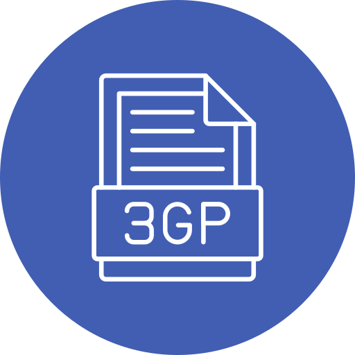 3gp icono gratis