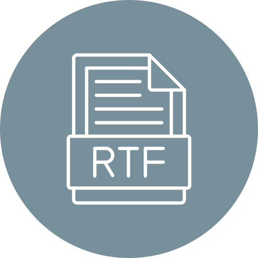 rtf icono gratis