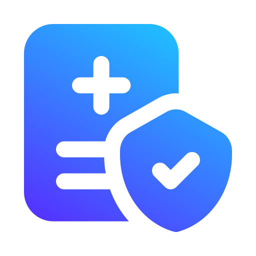 seguro de salud icono gratis