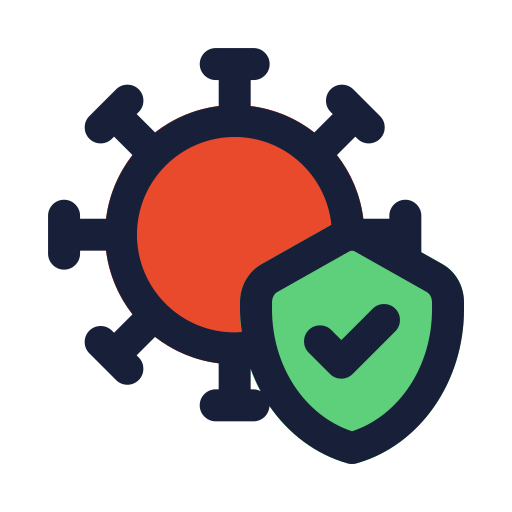 protección médica icono gratis