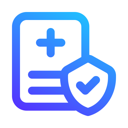 seguro de salud icono gratis