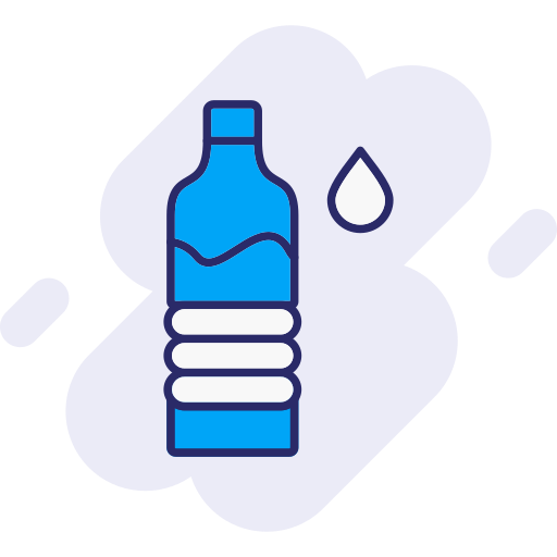 botella de agua icono gratis