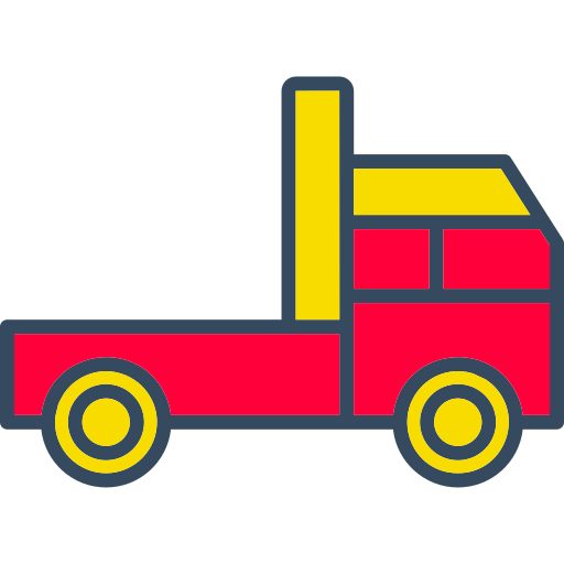 Грузовик-перевозчик бесплатно иконка