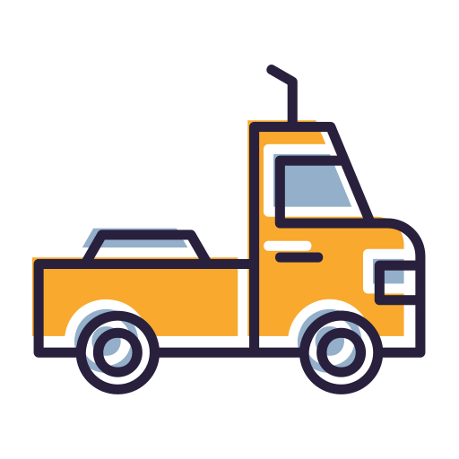 Большой грузовик бесплатно иконка Большой грузовик бесплатно иконка