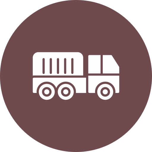 Container truck - Free transport icons