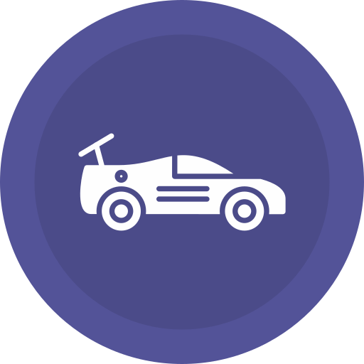 carro deportivo icono gratis