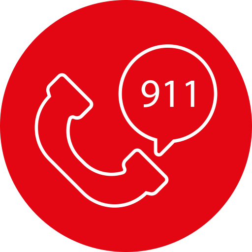 911 call free icon 911 call free icon