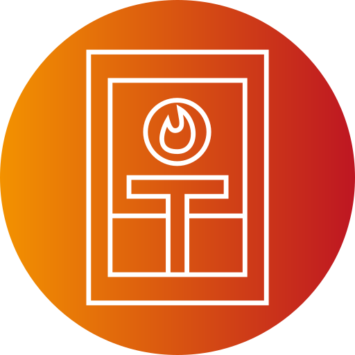 Fire alarm free icon