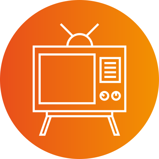 televisión icono gratis