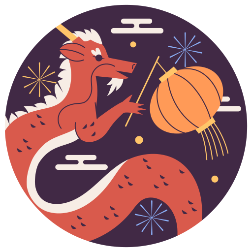 año del dragón gratis sticker