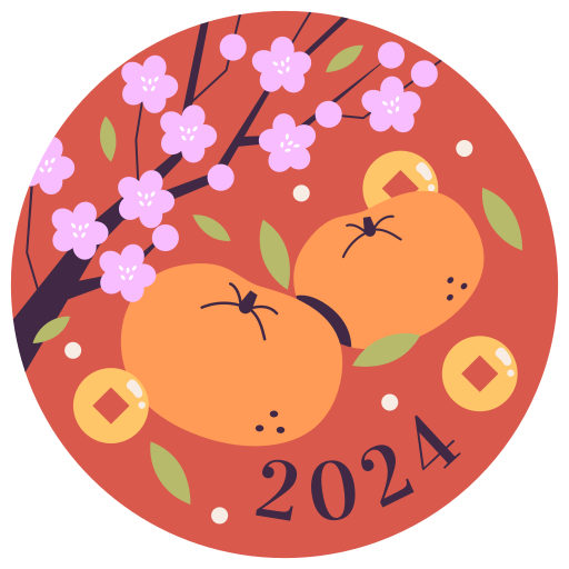 año nuevo chino gratis sticker