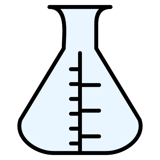 Erlenmeyer flask - Free education icons