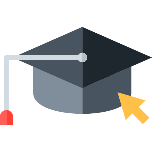 graduación icono gratis