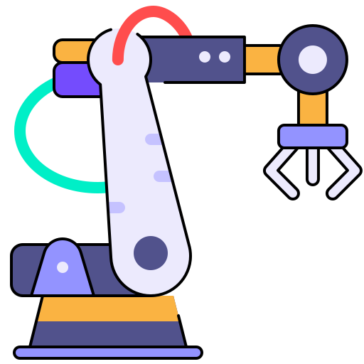Промышленный робот бесплатно иконка Промышленный робот бесплатно иконка