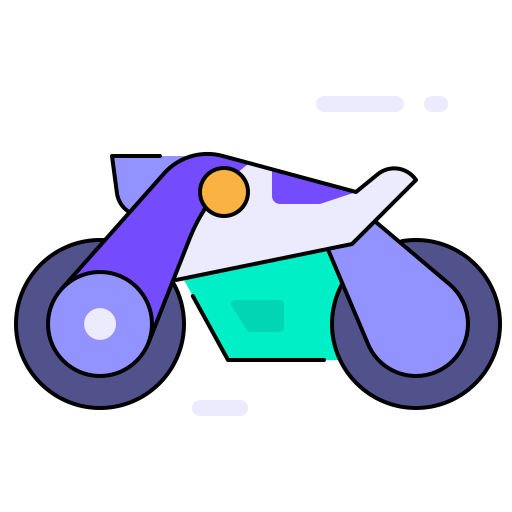 motocicleta icono gratis