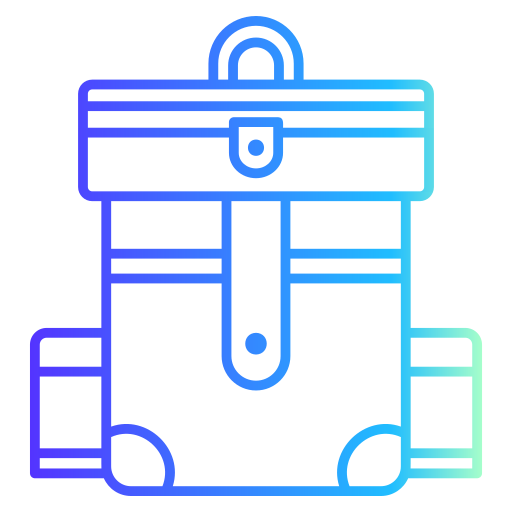 bolsa de viaje icono gratis