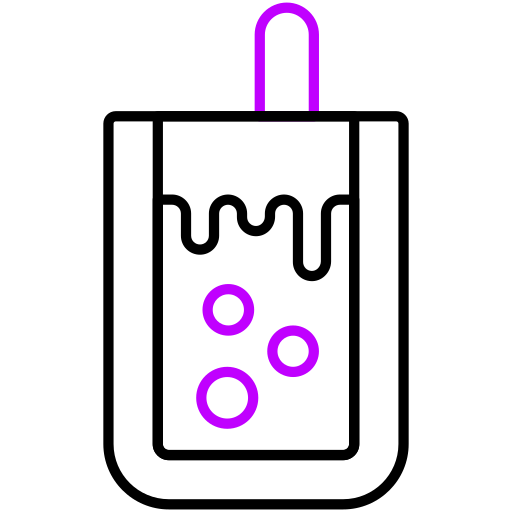 té de burbujas icono gratis