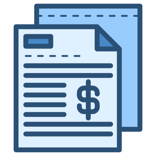 rapport financier Icône gratuit rapport financier Icône gratuit