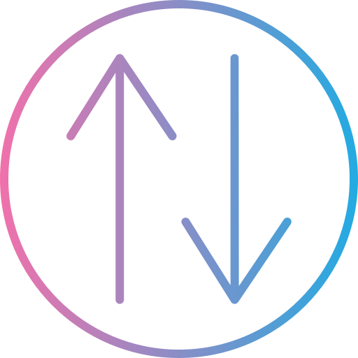 Swap up down free icon