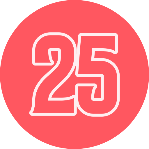 25 icono gratis