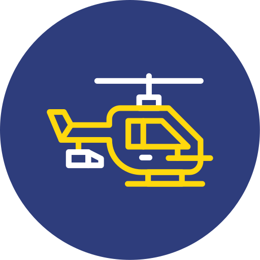 helicóptero icono gratis