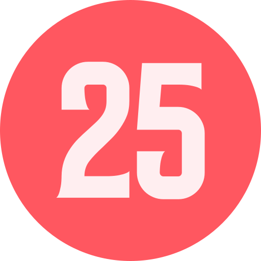 25 icono gratis
