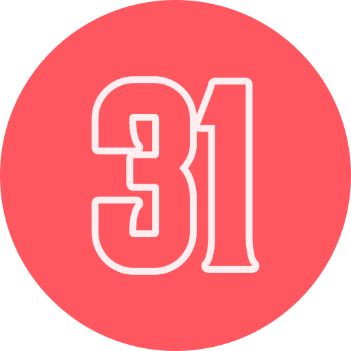 31 grátis ícone