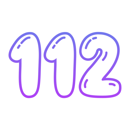 112 Icône gratuit