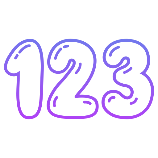 123 icono gratis