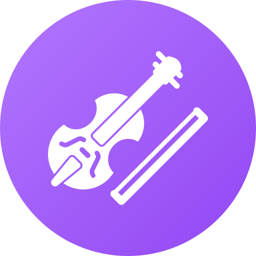 violín icono gratis