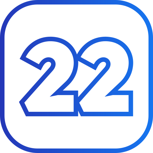 22 icono gratis