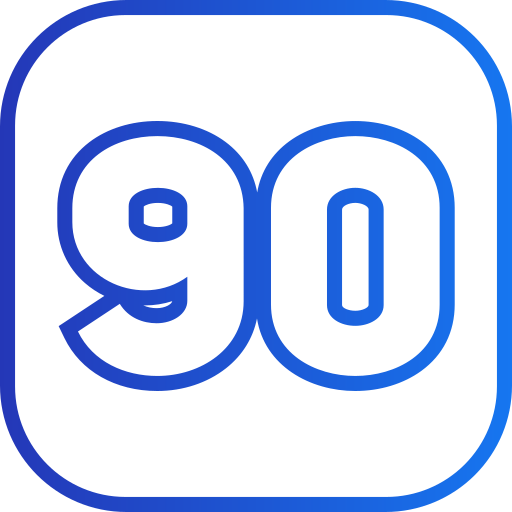 90 icono gratis