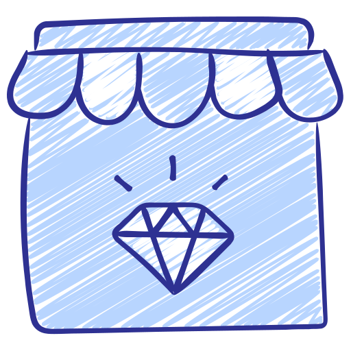 Shop free icon