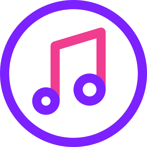 Music Justicon Two tone icon