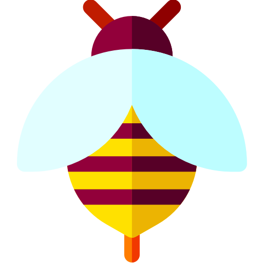 Bee free icon Bee free icon