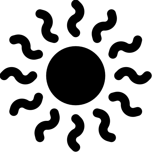 Sun free icon