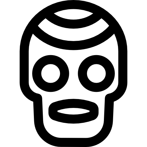 calavera mexicana icono gratis