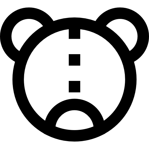 Teddy bear icon