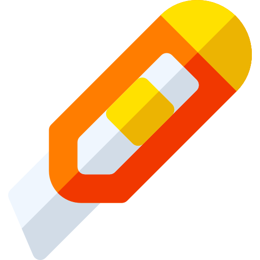 cortador icono gratis