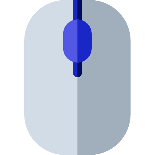 Mouse Basic Rounded Flat icon